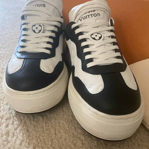 Louis Vuitton Groovy Platform Sneaker *GIFTABLE* size 7, EU 37 (hard to find) - Picture 3 of 15
